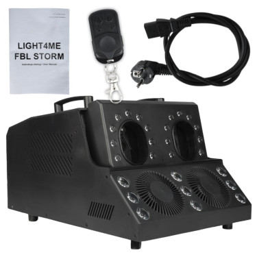 Wytwornica do baniek z dymem LIGHT4ME Fog Bubble Led Storm